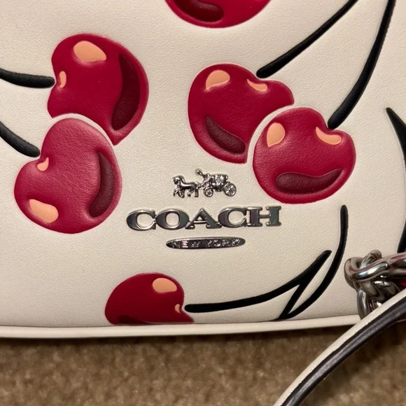 Coach Cherry Carmen Bag - Picture 6 of 7